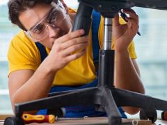 Cách sửa ghế xoay bị tụt hơi tại nhà và khi nào nên thay ben hơi