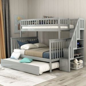 Các loại giường tầng gỗ 1m6 phổ biến và lưu ý trước khi mua